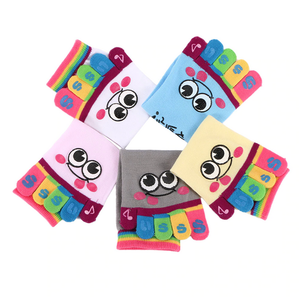 Chaussettes à Doigts Arc-en-Ciel (34-37)