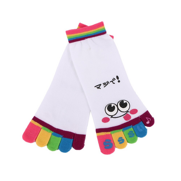 Chaussettes à Doigts Arc-en-Ciel (34-37)