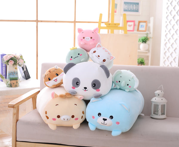 Coussins Peluches Animaux